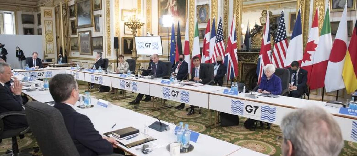 Το σχέδιο για τον παγκόσμιο εταιρικό φόρο 15% ενέκρινε η G7